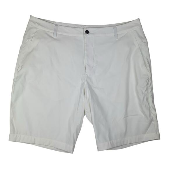 lululemon athletica Other - Lululemon mens size 38 commission shorts white 10 inch casual golf